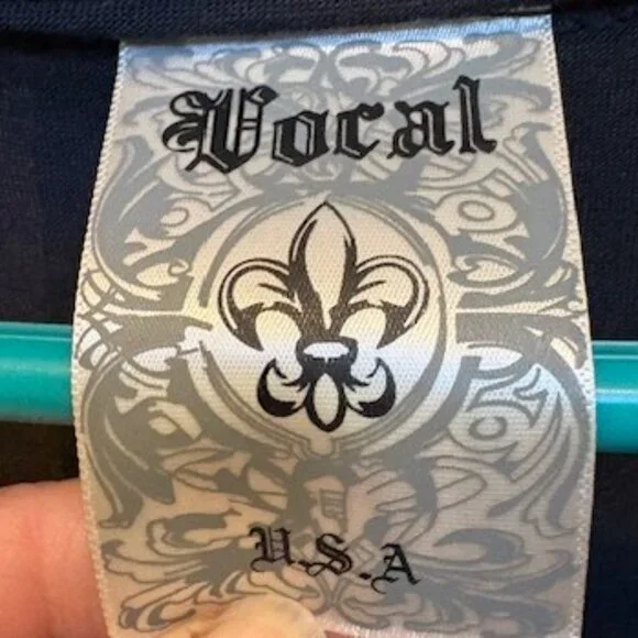 Vocal USA Sparkle Stud Eagle Americana Biker Rocker Large Made in USA - Picture 3 of 5